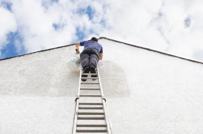 Peinture extérieure à Saint-Pavace — façades et ravalement